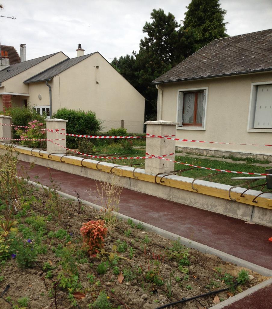 Rénovation d'une cloture JG Espaces Verts Ingré (3)